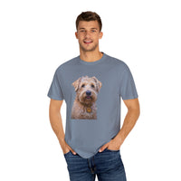 Soft Coated Wheaten Terrier Unisex Relaxed Fit Garment-Dyed T-shirt