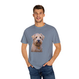 Soft Coated Wheaten Terrier Unisex Relaxed Fit Garment-Dyed T-shirt