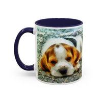 English Foxhound 'Sacha' Accent Coffee Mug