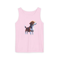 Drever Puppy - Unisex Relaxed Fit Garment-Dyed Tank Top