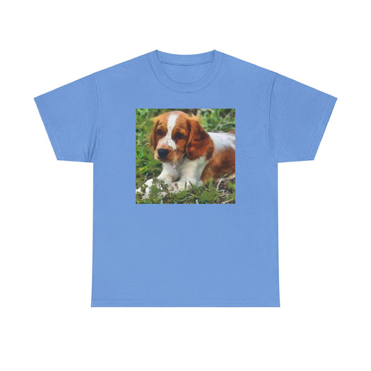 Timeless Welsh Springer Spaniel Unisex Heavy Cotton Tee