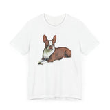 Boston Terrier 'Seely' Unisex Jersey Short Sleeve Tee