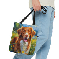 Nova Scotia Duck Tolling Retriever 'Dixie' Tote Bag