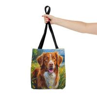 Nova Scotia Duck Tolling Retriever 'Dixie' Tote Bag