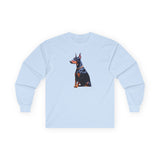 Doberman Pinscher - Unisex Classic Cotton Long Sleeve Tee