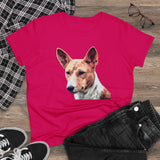 Basenji Women's Midweight Cotton Tee