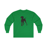 Hungarian Vizsla Unisex Cotton Long Sleeve Tee