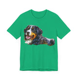 Bernese Mountain Dog Unisex Jersey Short Sleeve Tee