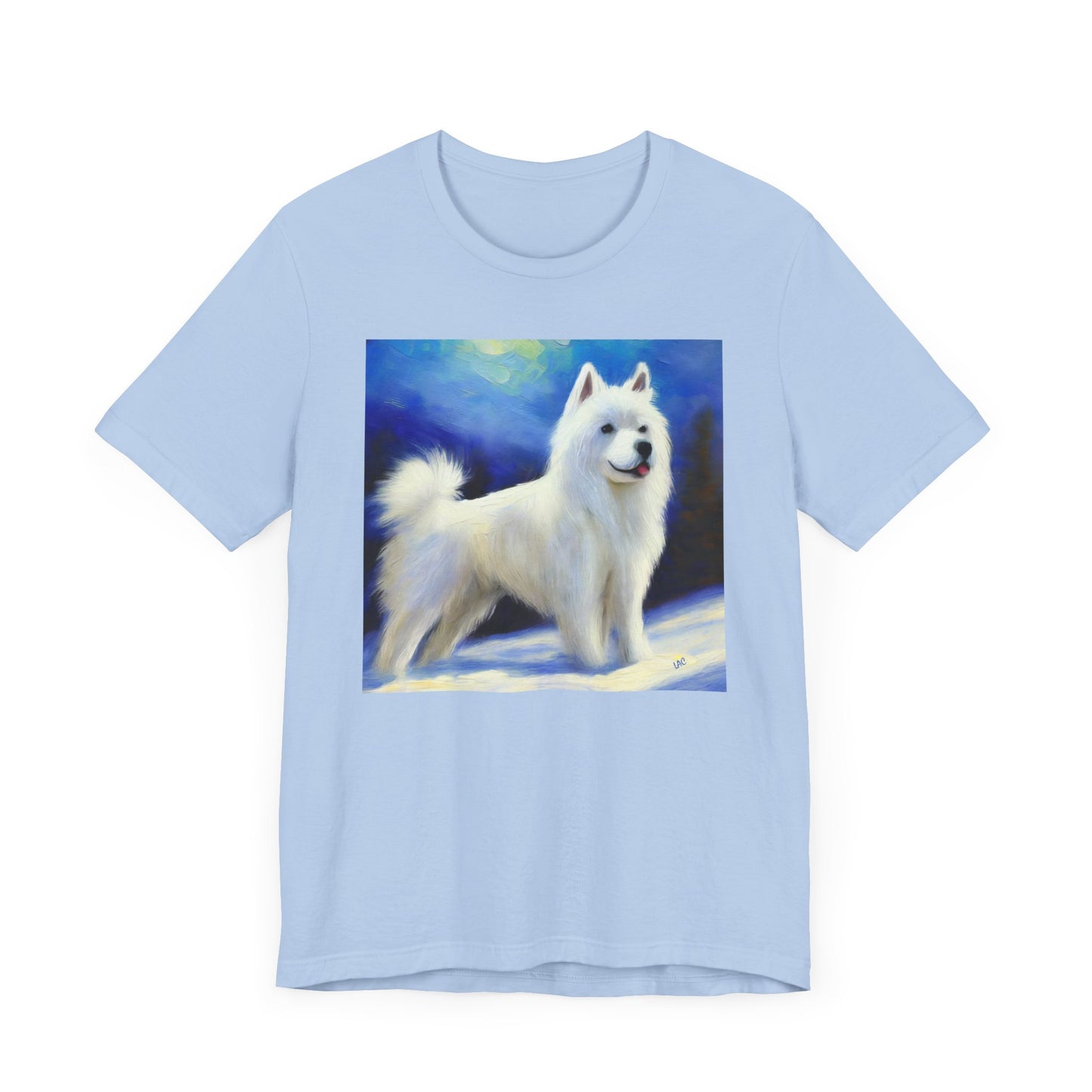 American Eskimo Dog Unisex Jersey Short Sleeve Tee