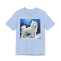 American Eskimo Dog Unisex Jersey Short Sleeve Tee