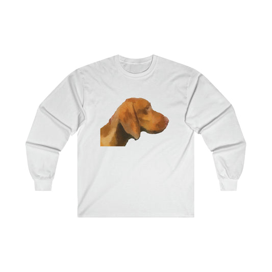 Vizsla 'Bela' Unisex Cotton Long Sleeve Tee