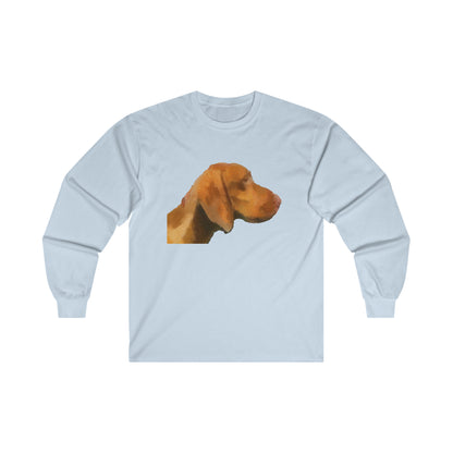 Vizsla 'Bela' Unisex Cotton Long Sleeve Tee