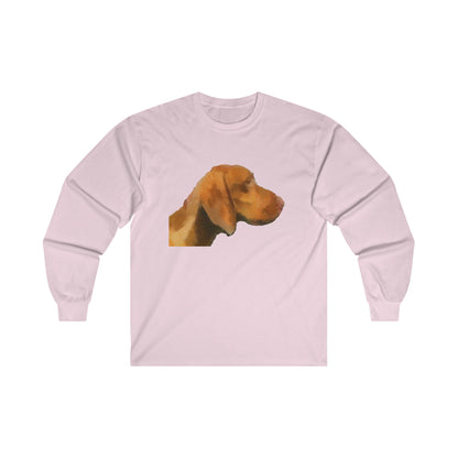 Vizsla 'Bela' Unisex Cotton Long Sleeve Tee