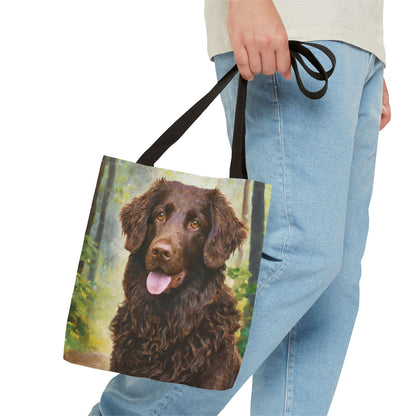 Curly-Coated Retriever Tote Bag: Carry Your Canine Love