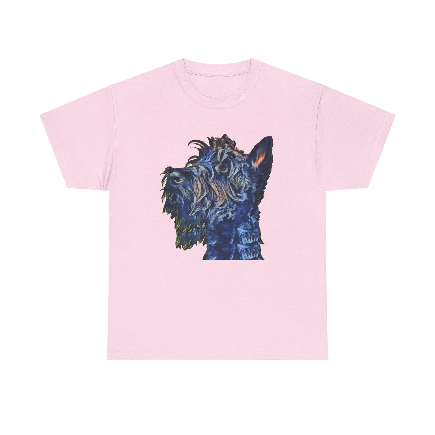 Scottish Terrier 'Scottie' Unisex Heavy Cotton Tee