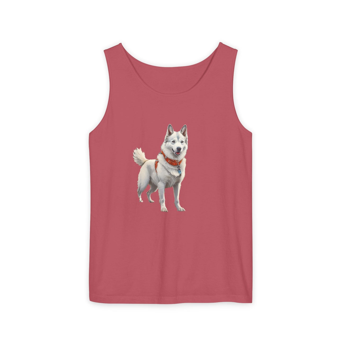 Yakutian Laika Unisex Relaxed Fit Garment-Dyed Tank Top