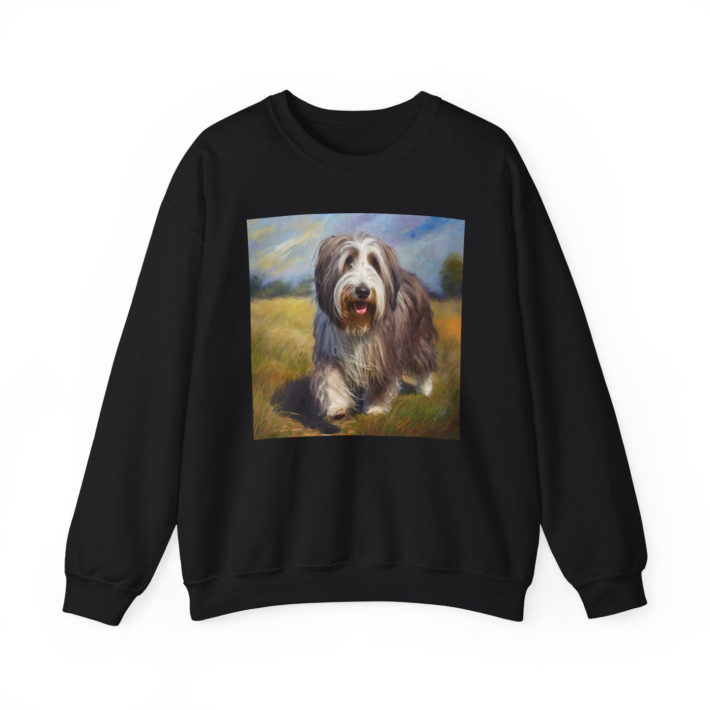 Bearded Collie Charm Crewneck Sweatshirt