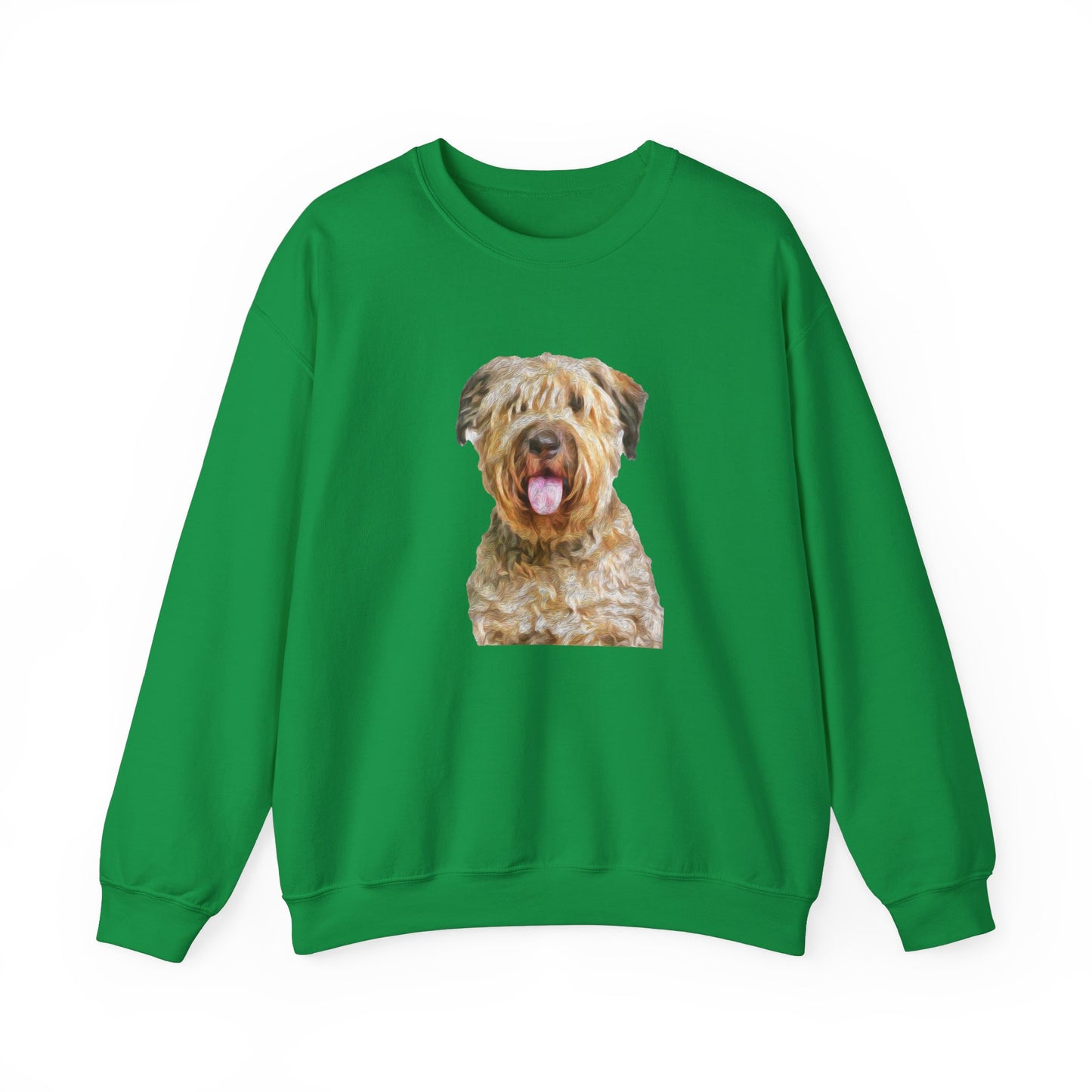 Bouvier des Flandres Fine Art Painting Unisex Crewneck Sweatshirt