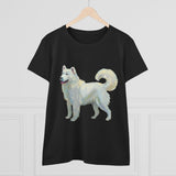 Hokkaido Women's Midweight Cotton Tee: Your Stylish Companion