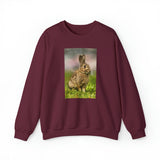 Rabbit 'Clover' - Unisex 50/50 Crewneck Sweatshirt