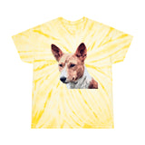 Basenji Unisex Cotton Tie-Dye Tee, Cyclone