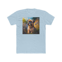 Brussels Griffon - Men's FItted Cotton Crew Tee