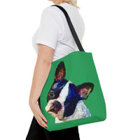 Boston Terrier "Skipper" Tote Bag