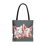 Pigs 'A Jowely good time'  -  Tote Bag