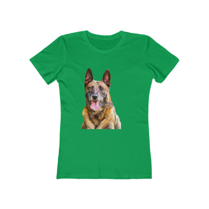 Belgian Malinois Women's Slim Fit Ringspun Cotton T-Shirt