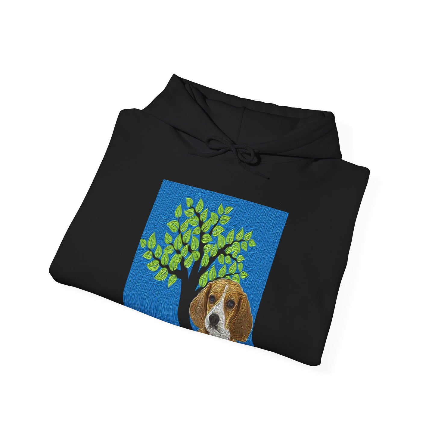 Beagle 'Hopper' Unisex 50/50 Hoodie