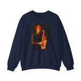 Saxophonist Unisex 50/50 Crewneck Sweatshirt