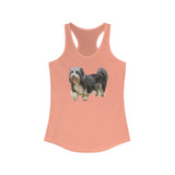 Lowchen Women's Classic Racerback Tank