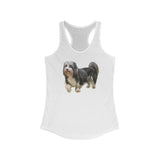 Lowchen Women's Classic Racerback Tank
