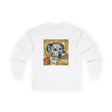 Dalmatian 'Spots of Picasso' Unisex Cotton Long Sleeve Tee