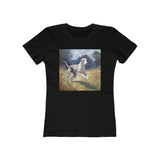 Whippet Women's Slim Fit Ringspun Cotton Tee: Effortless Elegance