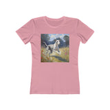 Whippet Women's Slim Fit Ringspun Cotton Tee: Effortless Elegance
