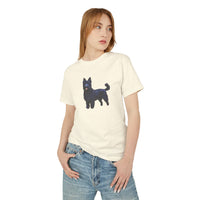 Croatian Sheepdog Unisex Relaxed Fit Garment-Dyed Heavyweight Cotton Tee