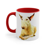 English Bull Terrier Ceramic Accent Coffee Mug, 11oz