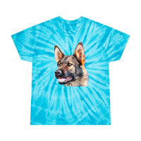 German Shepherd Tie-Dye Tee, Cyclone