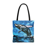 Humpback Whale Tote Bag