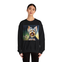 Yorkie #3 50/50 Crewneck Sweatshirt