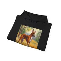 Azawakh 'Tuareg Sloughi' Unisex 50/50 Hooded Sweatshirt