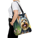 Yorkie #3 Tote Bag - Petite yet Powerful
