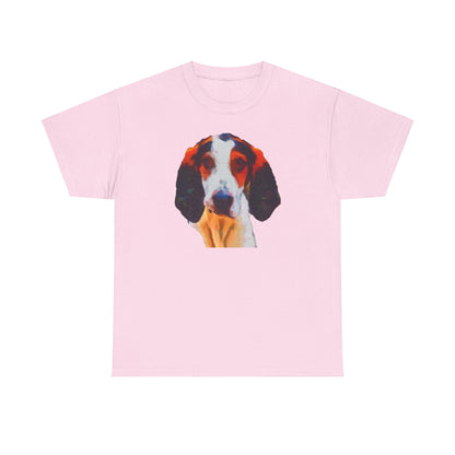 Sophisticated Treeing Walker Coonhound Unisex Heavy Cotton Tee