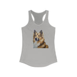 Icelandic Sheepdog Women's Ideal Racerback Tank