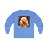 Poodle Unisex Cotton Long Sleeve Tee