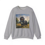 Russian Tsvetnaya Bolonka - Unisex 50/50 Crewneck Sweatshirt