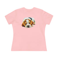 English Foxhound 'Sheeba' Women's Relaxed Fit Tee