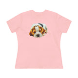 English Foxhound 'Sheeba' Women's Relaxed Fit Tee
