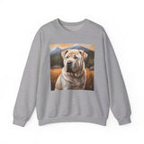Chinese Shar-Pei Unisex 50/50 Crewneck Sweatshirt